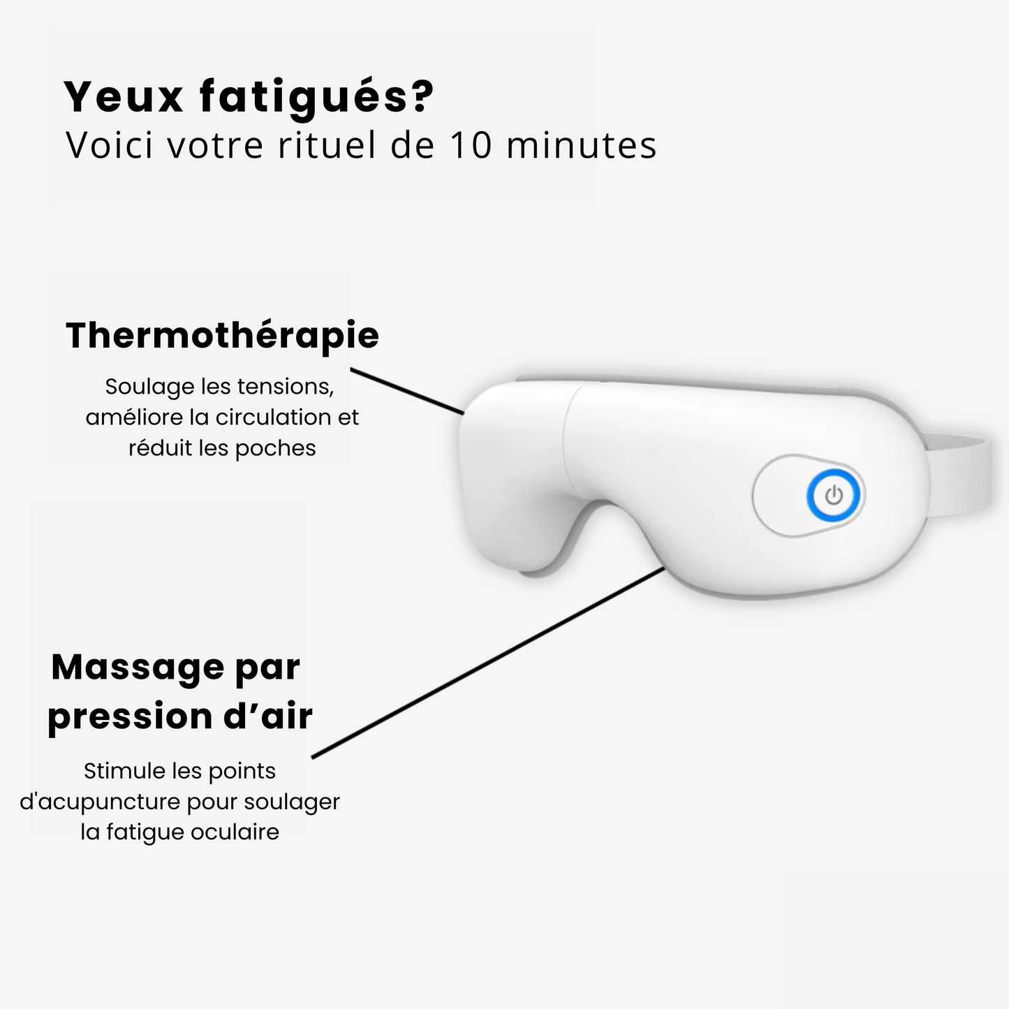 Masseur Oculaire Chauffant ™